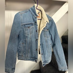 Womens Levi sherpa jacket
